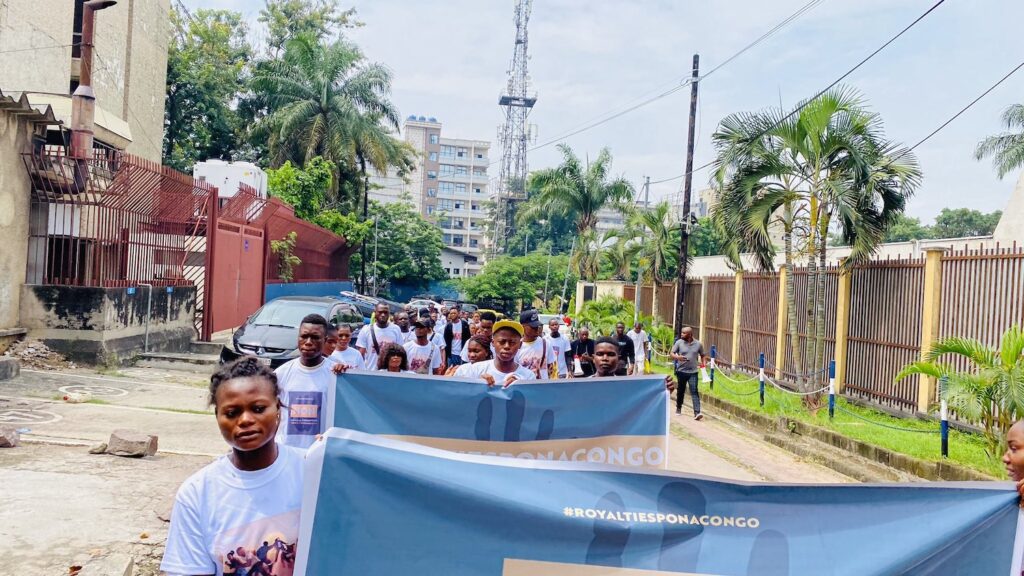 DRC Corruption Protest Dan Gertler Congo Mining