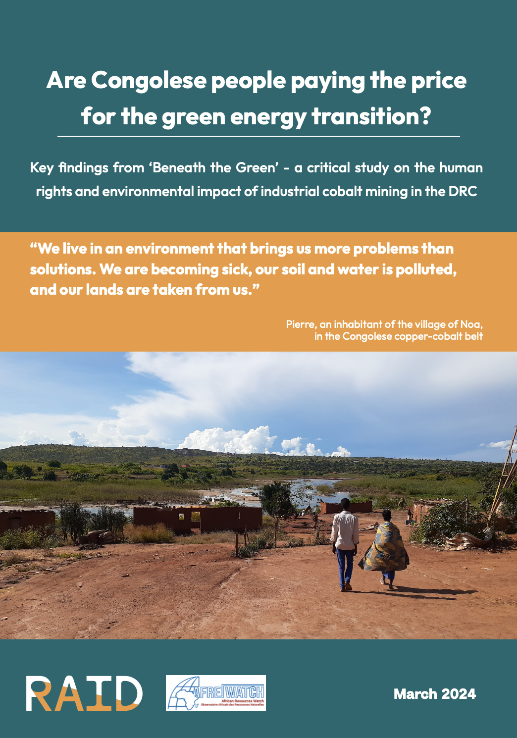Key findings: Toxic pollution from DRC industrial cobalt mines challenges clean energy claims